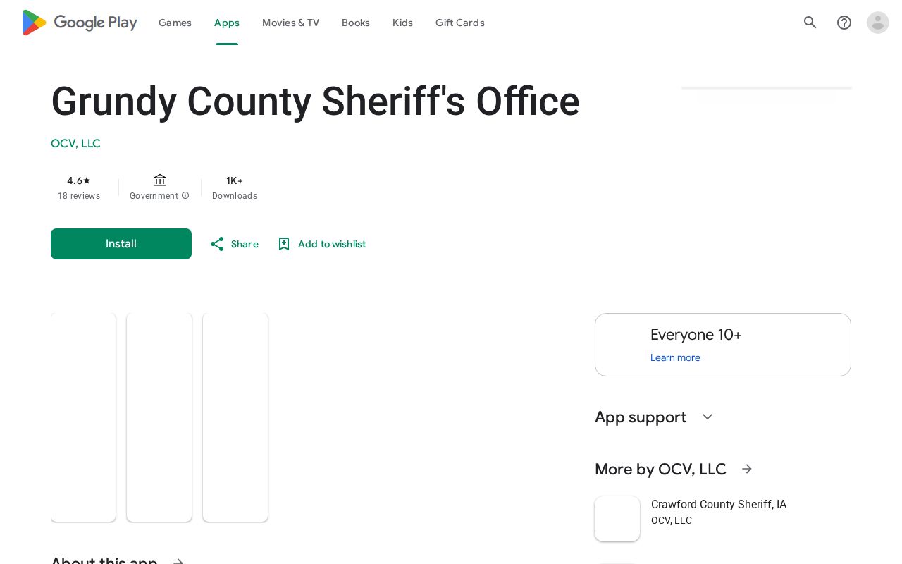 Grundy County sheriff app for arrest news and reports